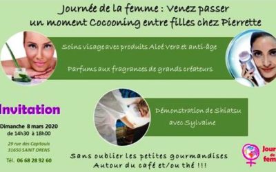 Offre spéciale « Journée de la femme » – 08 mars 2020
