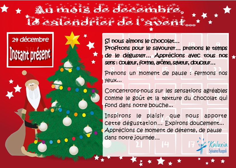 Pause Sophro – Dégustons un chocolat de Noël !