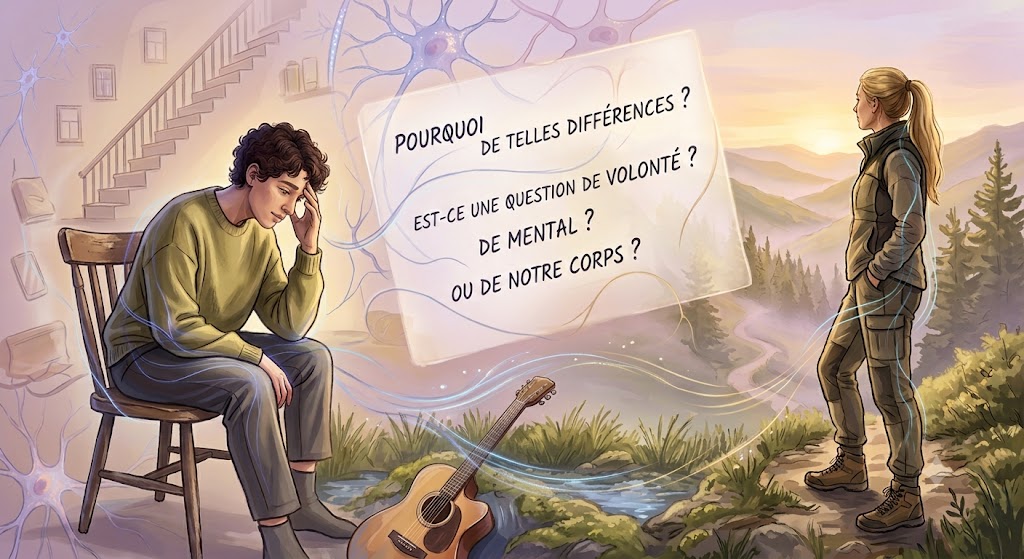 Pourquoi certaines personnes souffrant de douleurs chroniques peuvent-elles faire du sport ?